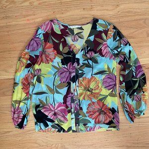 Trina Turk Silk Blouse